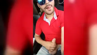 Solo Guy Strokes Himself in Amateur Clip