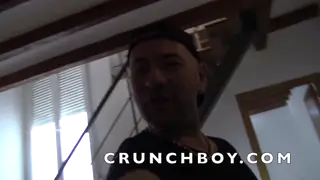 Mature Daddy Takes Bareback Cock in Kitchen Encounter