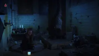 Submissive Woman Crawls on Leash in Dark BDSM Fantasy