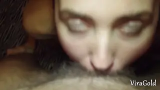Petite Brunette Wife Takes First Facial
