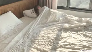 European Stepmom Fucks Stepson in Shared Hotel Room