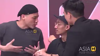 Asian Casting Session Unfolds in Delicate Lingerie