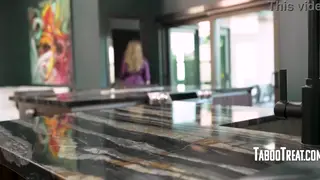Stepmom Friend Rides and Takes It Doggystyle on Couch