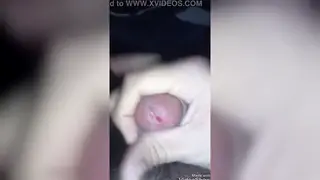 Hairy Bear Shows Thick Cock in Close Up