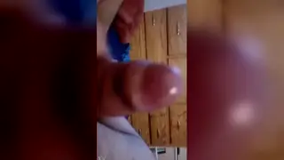 Hairy Bear Strokes to Explosive Cumshot Finish