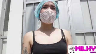 Latina Gives Head Then Rides Hard Outdoors