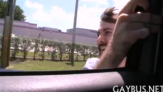 Muscular Hunk Takes Deep Throat in POV