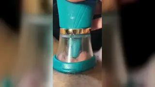 Milf and Partner Share a Toy for Lesbian Pleasure