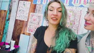 Inked Trio Explores Anal Pleasure in Threesome