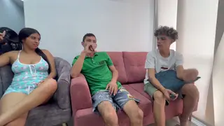 Latina Nanny Shares Intimate Moment With Partner