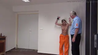 Petite Sub Endures Breast Whipping in Bondage