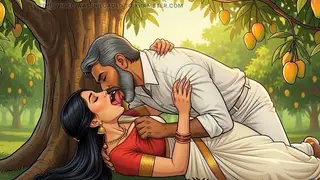 Indian Wife Cheats Outdoors With BBC While Boss Watches