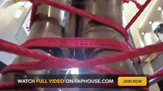 Asian MILF Bound in Latex Reaches a Vibrating Climax