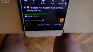 Amateur Guy Jerks Off Solo for a Friend on Camera