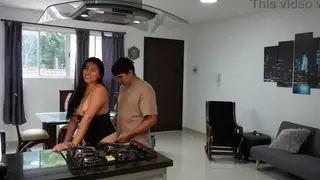 Curvy Latina Shares Holiday Bed With Friend's Man
