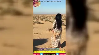 Arab MILF Dances for a Black Stallion While Her Man Watches