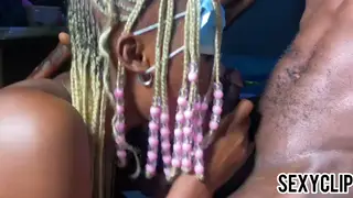Busty Asian Girlfriend Gives a Slow Blowjob