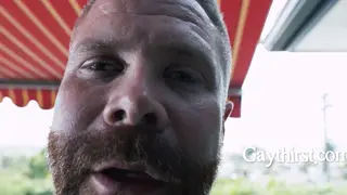 Muscular Twinks Fuck Bareback Under Open Sky