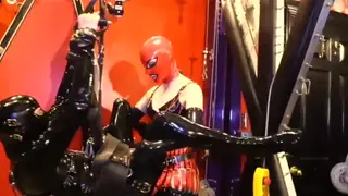 Redhead Mistress Stretches Submissive With Deep Fisting