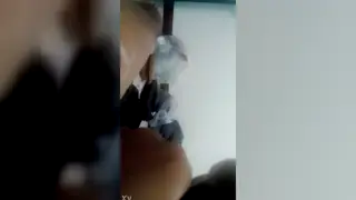 Mature Asian Stud Jerks Off in Public View