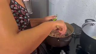 Latina Lesbians Explore Each Other in the Kitchen