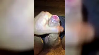 Hairy European Jock Edges Uncut Cock POV