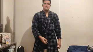 Latino Hunk Strokes Big Cock to Creampie on Webcam
