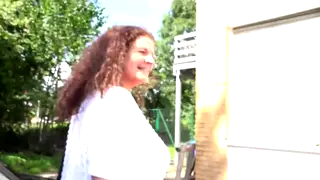 Voluptuous European Bombshell Devours a Thick Cock