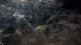 Nude Man Relaxes Alone in a Steamy Jacuzzi