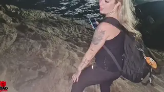 Petite Latina Enjoys First Outdoor Encounter With BBC