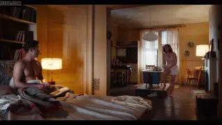 Busty Redhead Teases in Lacy Lingerie Solo