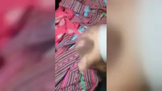 Latino Guy Shows Off His Big Cock on Camera
