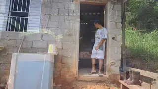 Hairy Latino Bear Takes a Bareback Ride After a Blowjob