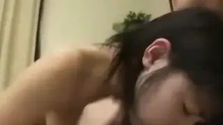 Petite Japanese Women Share Two Men in Hairy Orgy