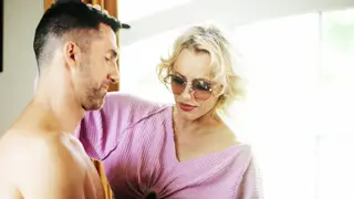 European MILF Handles Two Cocks in Lingerie Threesome