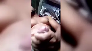 Guy Strokes Himself in Verification Selfie Clip