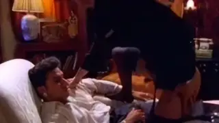 Brunette in Stockings Receives Slow Pussy Licking