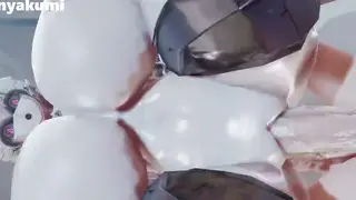 Busty Curvy Woman Gives Slow Blowjob Ending With Facial