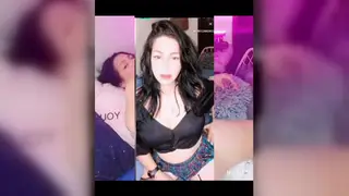 Voluptuous Latina Flaunts Natural Curves During Live Webcam Show