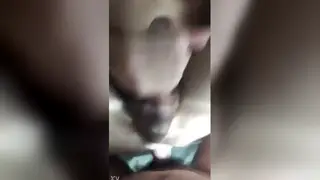Latino Amateur Sucks Cock With Female Condom