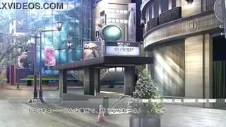 Woman Releases Her Stream in the Open