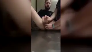 Guy Milks Thick Cock Until Last Drop Falls