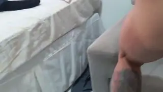 Brazilian Fireman Takes Latino in Bareback Session