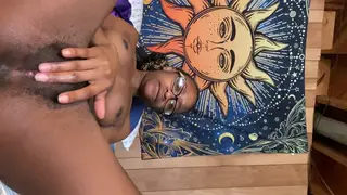 Ebony Woman Reaches Intense Orgasm With Vibrator