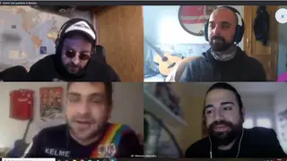 European Guys Share Dark Humor on a Podcast