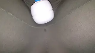 Curvy Amateur Rides Toy to Soaking Squirt