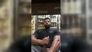 Guy Jerks Off in Store Aisle While Shoppers Pass By