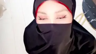 Arab Wife Gives POV Blowjob While Husband Watches