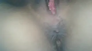Amateur Girl Gushes Hard During Intense Solo Play