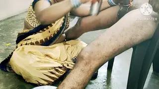 Indian Babe Takes Older Man Deep in Doggystyle